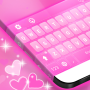 icon Pink Keyboard Theme