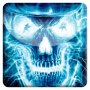 icon Neon Skull FBI Live Wallpaper para Motorola Moto X4