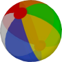 icon 3D Beach Ball LWP