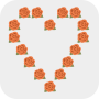 icon Heart Art - Emoji Keyboard para Samsung Galaxy J7 SM-J700F