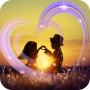 icon Romantic effects, photo video maker with music