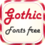 icon Gothic Fonts 