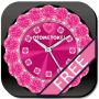 icon [Free]CUTE QLOCK Pink Diamond para BLU S1