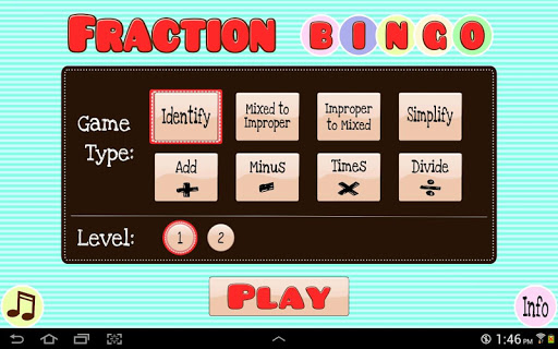 Descarga Gratuita Fraction Bingo Lite Apk Para Android