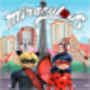 icon Adventure Girl Beetle and Black Cat para Wileyfox Spark+
