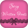 icon Sexy Written Fonts
