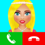 icon Fake Call Princess Game