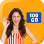 icon Daily Internet Data GB MB app para LG X5