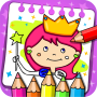 icon Princess Coloring Book & Games para Samsung Galaxy J2