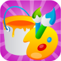 icon Drawing Colors - Coloring Kids para Motorola Moto Z2 Play