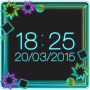 icon Neon Digital Clock