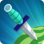 icon Knife And Fruits