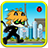 icon Sprinter Chibi Black Cat Ninja v2.7.05