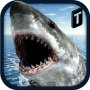 icon Crazy Shark 3D Sim para Samsung Galaxy J2 Pro