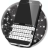 icon Keyboard Black and White Theme 1.279.13.87