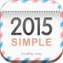 icon 탁상달력 2015 : 심플 (위젯) para Samsung Galaxy S5 mini