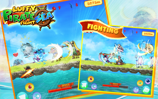 Descarga Gratuita Luffy Pirate Sea Fight Apk Para Android - cicatriz de luffy 3 roblox