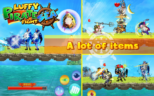 Descarga Gratuita Luffy Pirate Sea Fight Apk Para Android - cicatriz de luffy 3 roblox