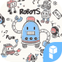 icon Doodle Robot Launcher theme para archos Core 101 3G V2