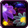 icon Glowing Flowers Live Wallpaper