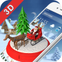 icon Merry Christmas 3D Theme para Freetel Samurai Raijin
