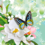 icon Butterflies Live Wallpaper para Samsung Galaxy J3 Pro