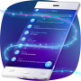 icon Neon BLue SMS Plus
