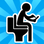 icon Toilet Time: Fun Mini Games para tecno F2