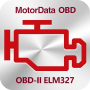 icon MotorData OBD2 ELM car scanner para lyf C451