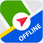 icon Offline Maps and GPS Offline - Car Navigation