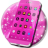 icon Pink Neon Launcher Theme 1.264.1.123