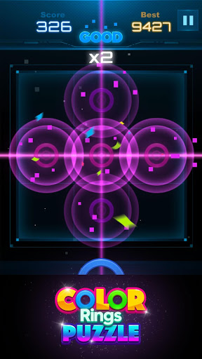 color rings puzzle jugar