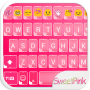 icon Sweet Pink Emoji keyboard Skin