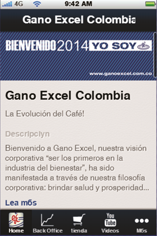 Descarga gratuita Gano Excel Colombia APK para Android