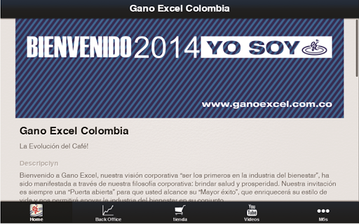 Descarga gratuita Gano Excel Colombia APK para Android