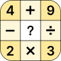 icon Crossmath - Math Puzzle Games para Samsung Galaxy J3 Pro