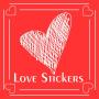icon Love Stickers - Valentine's Day para Motorola Moto Z2 Play