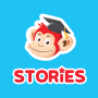 icon Monkey Stories:Books & Reading para LG X Skin