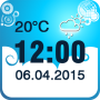 icon Weather Clock Widget para Samsung Galaxy J7 (2016)